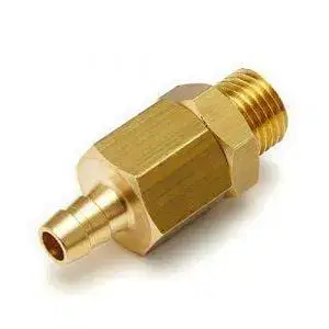 Anti-vacuum Valve 1/4" BSP Brass - Tubed Outlet