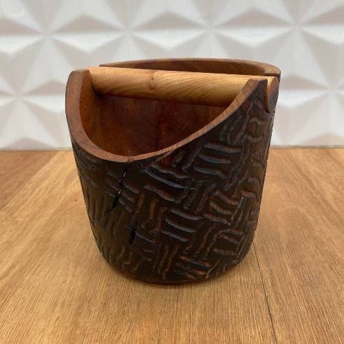 Splinter Studio Handmade Knock Box - Espresso Ninja