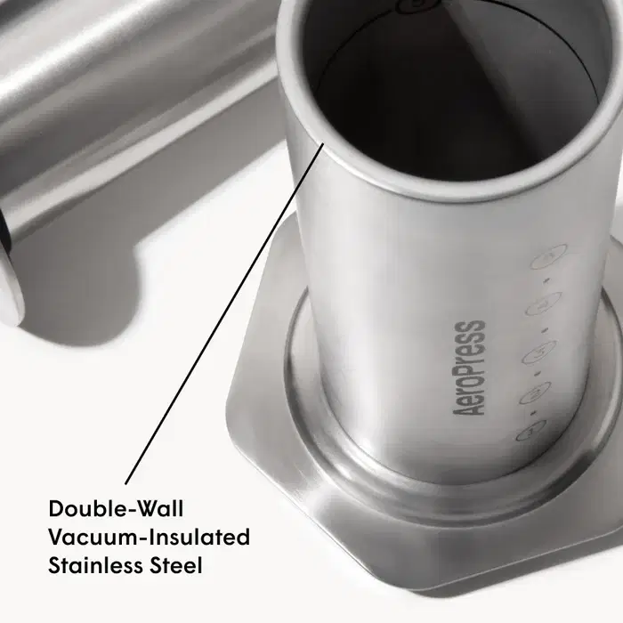 AeroPress Coffee Maker - Steel - Image 3