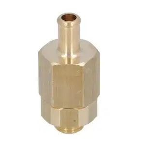 Lelit Anti-Vacuum Valve 1/8" BSP Brass - Tubed Outlet